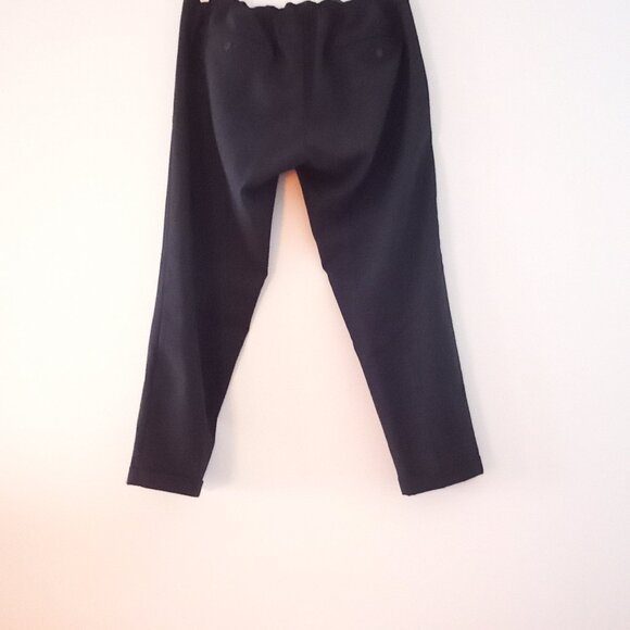 SANDRO PARIS mid rise casual trousers with elastic and drawstring waist - Picture 10 of 14